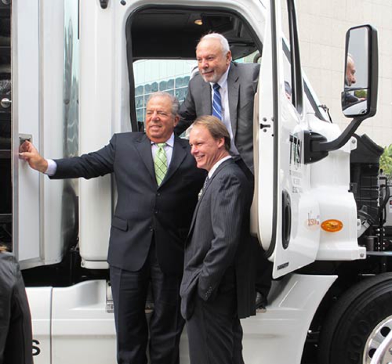 TTSI unveils hydrogen truck