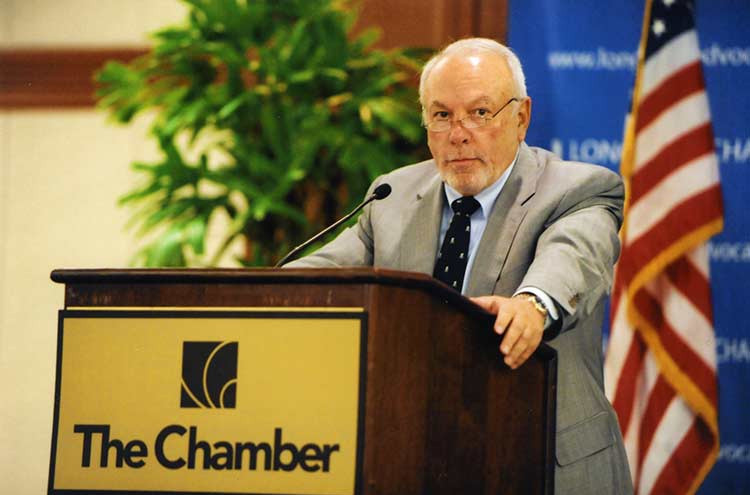 Vic La Rosa's speech at the Long Beach Chamber of Commerce Luncheon