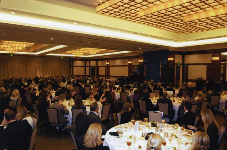 View of the luncheon