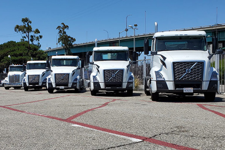 Near Zero Emissions Trucks are in!