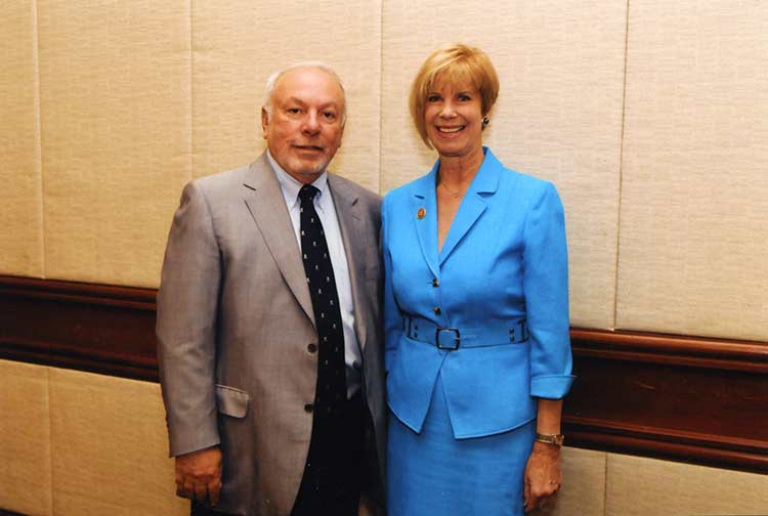 TTSI President Vic La Rosa and Congresswoman Janice Hahn